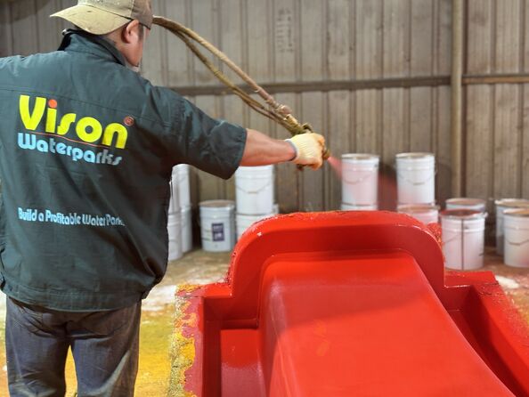 GUANGZHOU VISON INTERNATIONAL WATER PARK EQUIPMENT CO.,LTD কারখানা উত্পাদন লাইন