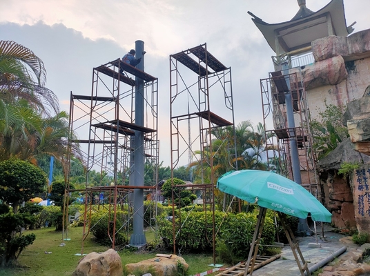 মাল্টি লেন টাইপ স্পাইরাল ফাইবারগ্লাস ওয়াটার স্লাইড কাস্টমাইজড