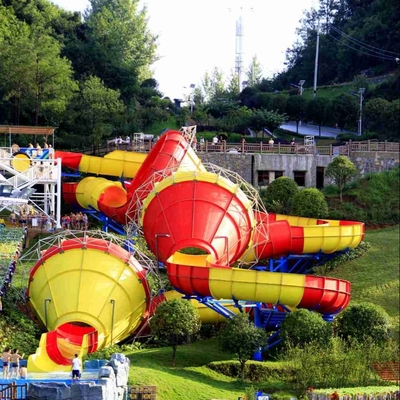 480 রাইডার প্রতি ঘন্টা জন্য মজার খালেদা পার্ক জল স্লাইড ফাইবারগ্লাস Tantrum ভ্যালি