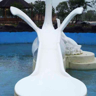 কাস্টমাইজড Cygnet শিশুদের জন্য স্লাইড গেম, ফাইবারগ্লাস ছোট জল পুল স্লাইড