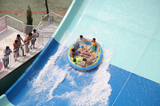 High Speed Big Fiberglass Water Slides At Water Parks , 360 persons / h