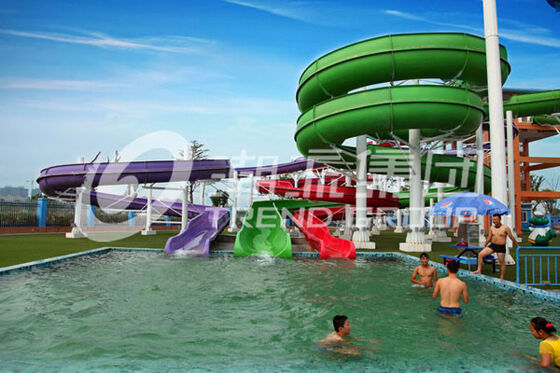Aqua Park Fiberglass Water Slide