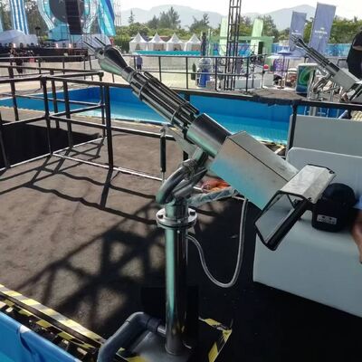 স্টেইনলেস স্টিল কাস্টমাইজড ওয়েভ পুল ওয়াটার গান অ্যাকোয়া প্লে সরঞ্জাম হলিডে রিসর্টের জন্য