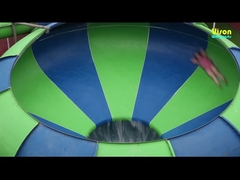 থিম পার্কের জন্য ফাইবারগ্লাস স্পেস বোল স্লাইড